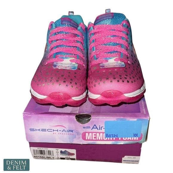 Skechers Skech-Air Star Dreamer Girls Sneakers Multi Pink Blue Size 5 NEW/NIB - Picture 5 of 9